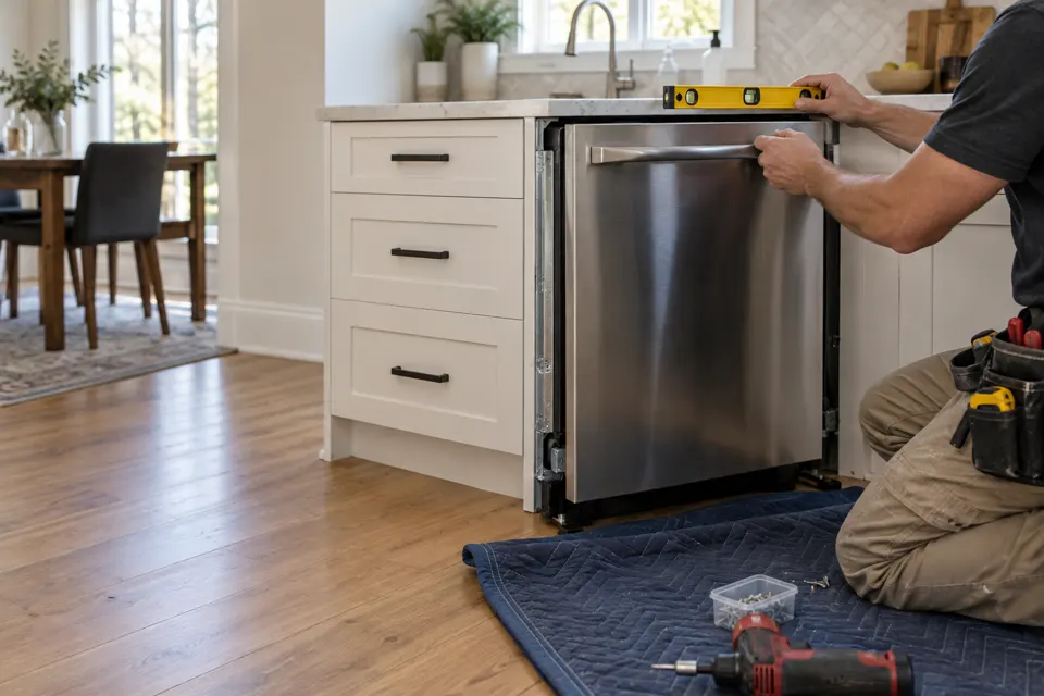 Dishwasher Installation service by Applicare in Ottawa