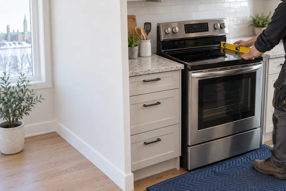 Stove Installation service by Applicare in Ottawa
