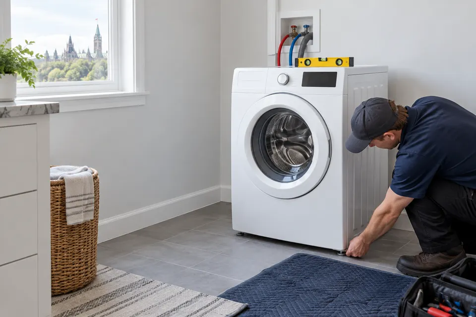 Washer Installation service by Applicare in Ottawa